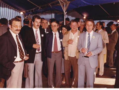 Inauguration agence de ludres juin 1981