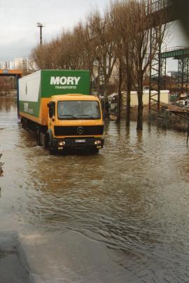 Innondation a sedan decembre 1993